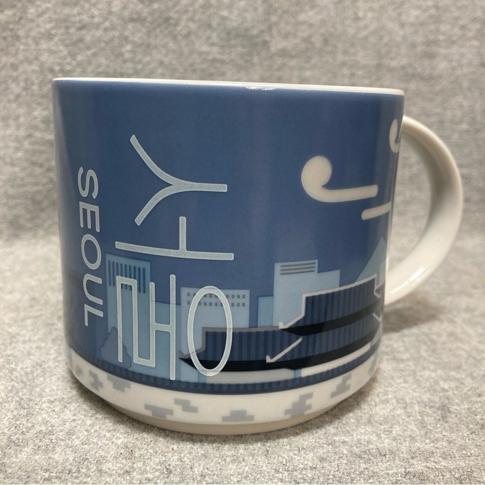 Seoul South Korea Palace Starbucks You Are Here Collection Coffee Tea Mug 14 Oz